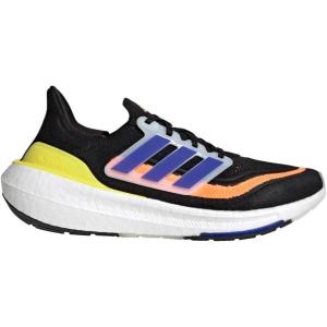 adidas Men’s Ultraboost Light Running Shoe(Core Black/Lucid Blue/Bright Yellow)