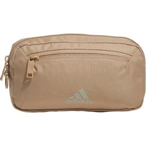adidas Must Have 2.0 Belt Bag Crossbody Waist Pack with Adjustable Strap for Festivals and Travel(Warm Sandstone Beige/Wonder Alumina Grey)