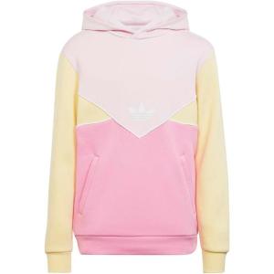 adidas Originals Kids’ Adicolor Hoodie(Clear Pink/Almost Yellow/Bliss Pink)