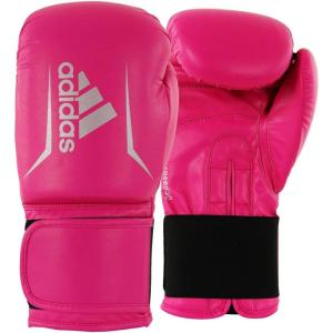 adidas Speed 50 Gel Boxing Gloves – Adult Boxing Gloves for Men & Women – Heavy Bag Gloves, Kickboxing Gloves for Women, MMA Sparring Gloves, Punching Bag Gloves for Men(SHOCK PINK/SILVER)