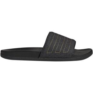 adidas Unisex Adult Adilette Comfort Slide(Core Black/Preloved Yellow/Core Black)