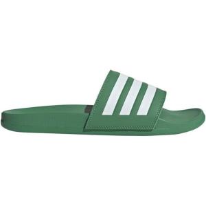 adidas Unisex Adult Adilette Comfort Slide(Preloved Green/White/Preloved Green)