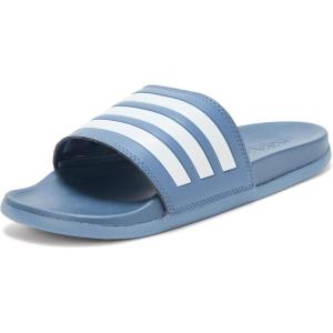 adidas Unisex Adult Adilette Comfort Slide(Preloved Ink/Halo Blue/Preloved Ink)