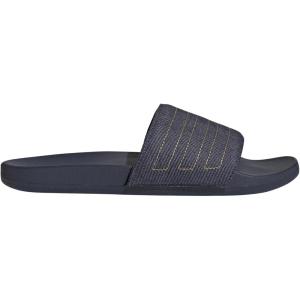 adidas Unisex Adult Adilette Comfort Slide(Shadow Navy/Preloved Yellow/Shadow Navy)