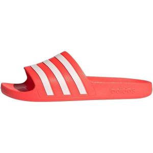 adidas Unisex Adult Adilette Comfort Slide(Solar Red Cloud White Solar Red)