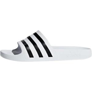 adidas Unisex Adult Adilette Comfort Slide(White)