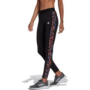 adidas Women’s Essentials 3-Stripes Leggings(Black)