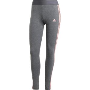 adidas Women’s Essentials 3-Stripes Leggings(Dark Grey Heather)
