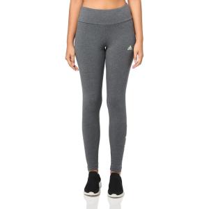 adidas Women’s Essentials High-Waisted Logo Leggings(Dark Grey Heather)