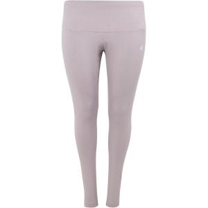 adidas Women’s Essentials High-Waisted Logo Leggings(Preloved Fig/White)