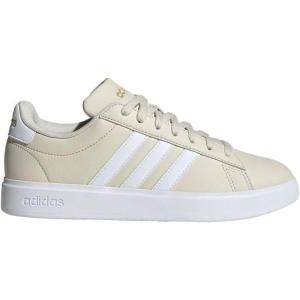 adidas Women’s Grand Court 2.0 Tennis Shoe(Alumina/Cloud White/Gold Metallic)