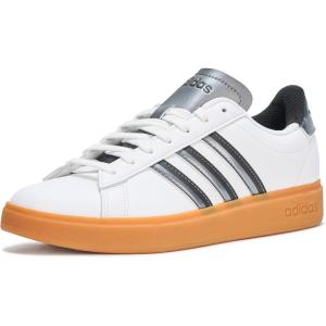 adidas Women’s Grand Court 2.0 Tennis Shoe(Clear Pink/Better Scarlet/Black)