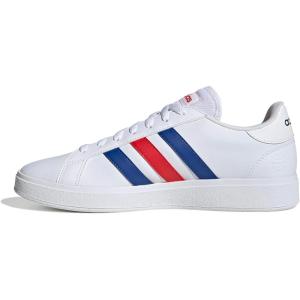 adidas Women’s Grand Court 2.0 Tennis Shoe(Ftwwht Royblu Vivred)