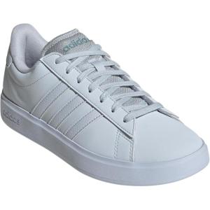 adidas Women’s Grand Court 2.0 Tennis Shoe(Halo Blue/Halo Blue/Magic Grey Metallic)