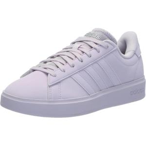 adidas Women’s Grand Court 2.0 Tennis Shoe(Ice Lavender/Ice Lavender/Matte Silver)