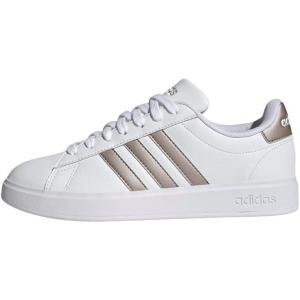adidas Women’s Grand Court 2.0 Tennis Shoe(White Platin)