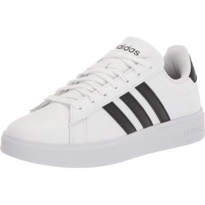 adidas Women’s Grand Court 2.0 Tennis Shoe(White/Black/Black)