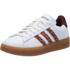 adidas Women’s Grand Court 2.0 Tennis Shoe(White/Hazy Copper/Gum)