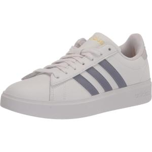 adidas Women’s Grand Court 2.0 Tennis Shoe(White/Silver Violet/Dash Grey)