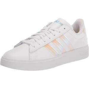 adidas Women’s Grand Court 2.0 Tennis Shoe(White/White)