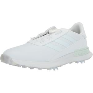 adidas Womens S2g Boa 24 Golf Sneakers Shoes – White(Footwear White/Crystal Jade)