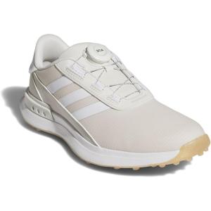 adidas Womens S2g Boa 24 Golf Sneakers Shoes – White(Orbit Grey/Footwear White/Gold Metallic)