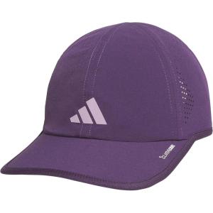 adidas Women’s Superlite Hat, Relaxed-fit Adjustable Workout Sports Cap(Aurora Plum Purple/Powder Plum Purple/3.0)