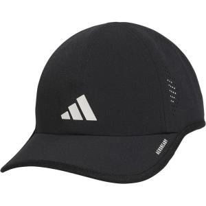 adidas Women’s Superlite Hat, Relaxed-fit Adjustable Workout Sports Cap(Black/White/3.0)