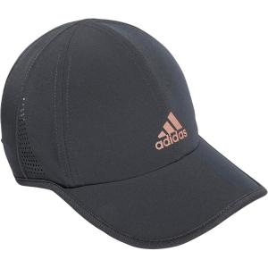 adidas Women’s Superlite Hat, Relaxed-fit Adjustable Workout Sports Cap(Grey Six/Rose Gold/2.0)
