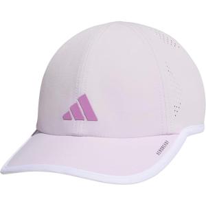 adidas Women’s Superlite Hat, Relaxed-fit Adjustable Workout Sports Cap(Ice Lavender/Preloved Purple/White/3.0)