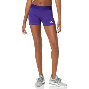 adidas Women’s Techfit Volleyball Shorts(Team Colleg Purple/White)