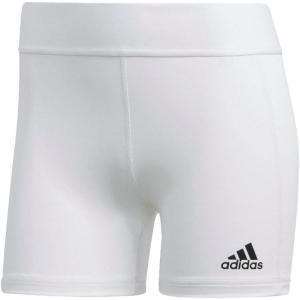 adidas Women’s Techfit Volleyball Shorts(White/Black)
