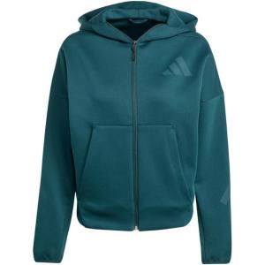 adidas Women’s Z.n.e. Full-Zip Hoodie(Aurora Ivy)