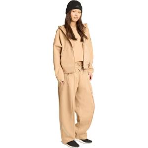 adidas Women’s Z.n.e. Full-Zip Hoodie(Warm Sandstone)