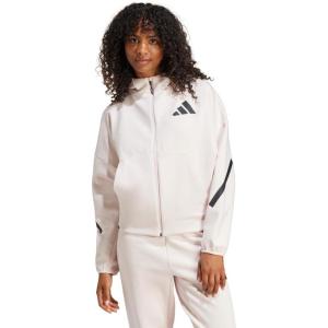 adidas Women’s Z.n.e. Full-Zip Hoodie(Wonder Quartz)