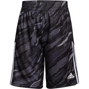 adidas Boys’ Aeroready Tiger Camo Short(Black)