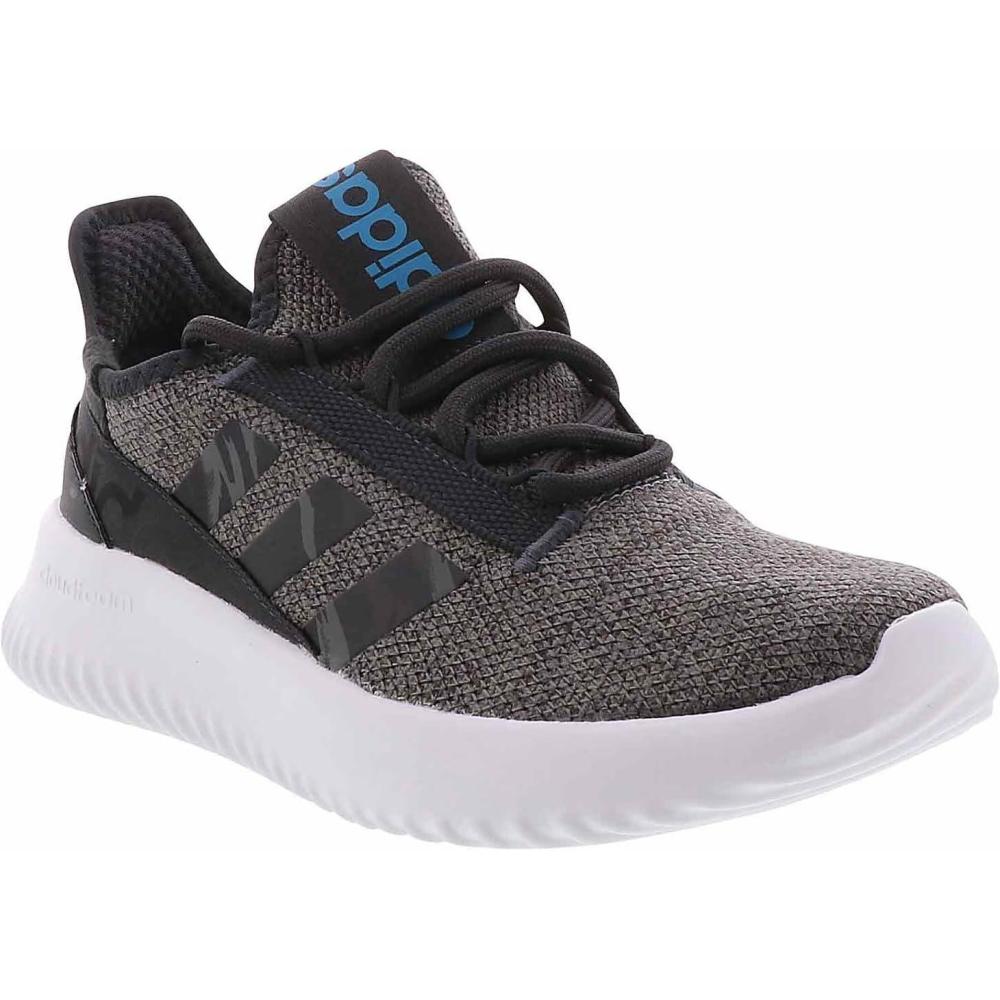 imageadidas UnisexChild Kaptir 20 Little Big Kid Running ShoesCarboncore Blackgrey Four