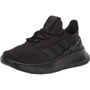 adidas Unisex-Child Kaptir 2.0 (Little Big Kid) Running Shoes(Black/Black/Carbon)