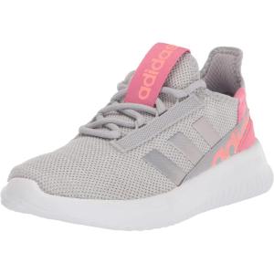 adidas Unisex-Child Kaptir 2.0 (Little Big Kid) Running Shoes(Grey Two/Silver Metallic/Acid Red)
