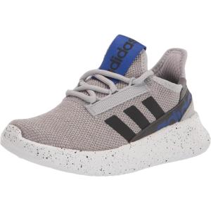 adidas Unisex-Child Kaptir 2.0 (Little Big Kid) Running Shoes(Grey/Black/Lucid Blue)