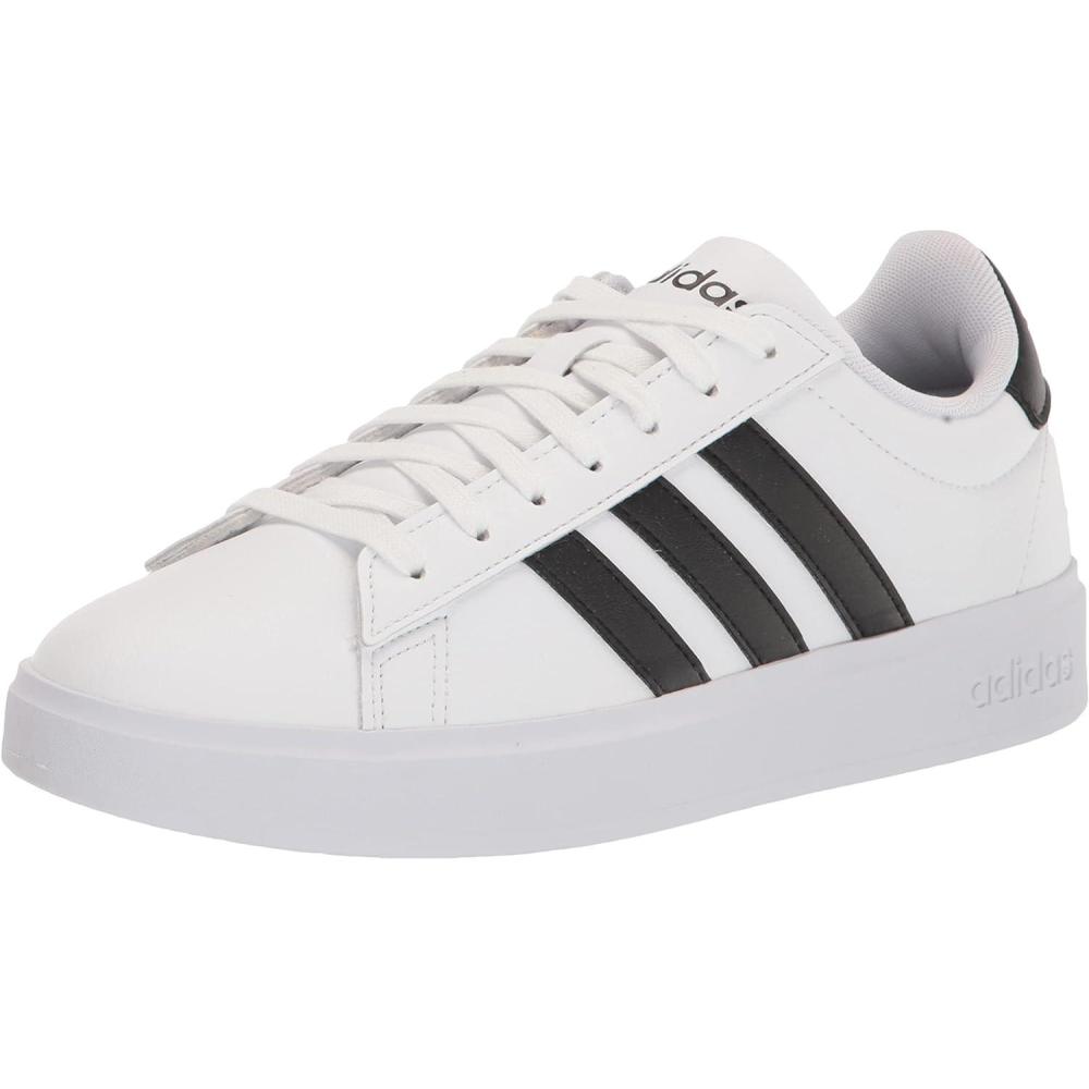 imageadidas Kids Grand Court 20 SneakersWhiteCore BlackCore Black