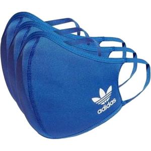 Adidas Originals Standard Face Covers 3-Pack(Blue-blue)