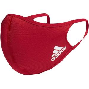 Adidas Originals Standard Face Covers 3-Pack(Multicolor/Black/White/Power Red)
