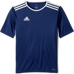 adidas Boys’ Entrada 18 Jersey(Dark Blue/White)