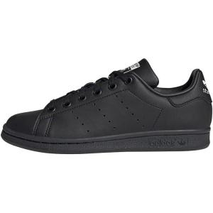 adidas Boys’ Stan Smith (End Plastic Waste) Sneakers(Black/Black/White)