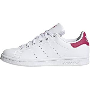adidas Boys’ Stan Smith (End Plastic Waste) Sneakers(White/White/Bold Pink)