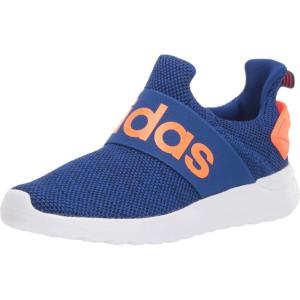 adidas Infant Boys Lite Racer Adapt 4.0 Slip On Sneakers Shoes Casual – Black(Collegiate Royal/Solar Orange/Ftwr White)