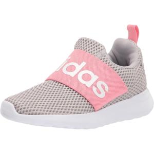 adidas Infant Boys Lite Racer Adapt 4.0 Slip On Sneakers Shoes Casual – Black(Grey/Grey/Super Pop)