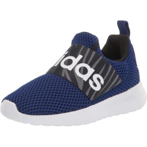 adidas Infant Boys Lite Racer Adapt 4.0 Slip On Sneakers Shoes Casual – Black(Legacy Indigo/White/Black)