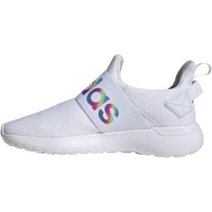 adidas Infant Boys Lite Racer Adapt 4.0 Slip On Sneakers Shoes Casual – Black(White/Light Granite)